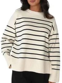 shein-sweter-damski-bezowy-w-paski-z-okraglym-dekoltem-l-1ka