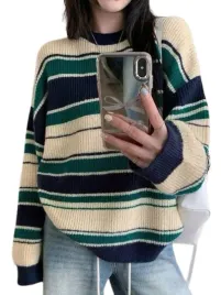 dazy-sweter-damski-w-paski-luzny-dlugi-rekaw-okragly-dekolt-s-1ka