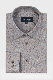 bezowa-koszula-meska-wzor-roslinny-45-176-182-slim-fit