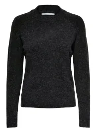 only-sweter-czarny-melanz-damski-klasyczny-casual-xs-jpa