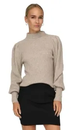 only-damski-bezowy-sweter-klasyczny-na-co-dzien-l-6ba