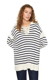trendyol-sweter-damski-w-paski-z-wiazaniem-przy-dekolcie-m-5ea