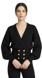 czarny-krotki-sweter-z-dekoltem-serek-i-guzikami-m-opa