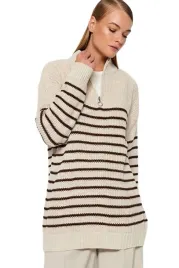 trendyol-dlugi-sweter-damski-w-paski-z-zamkiem-bezowy-m-5ea