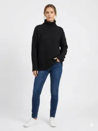 y-a-s-sweter-damski-czarny-prosty-casual-m-zaa
