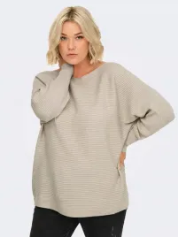 only-carmakoma-bezowy-sweter-plus-size-prazkowany-46-48-6fa