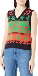 only-sweter-bezrekawnik-wzor-norweski-z-dekoltem-serek-xl-6fa