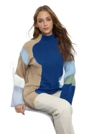 trendyol-sweter-damski-z-golfem-kolorowy-wzor-prosty-l-5ea
