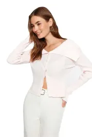 trendyol-sweter-damski-rozpinany-z-kolnierzykiem-rozowy-m-5ea