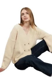 trendyol-sweter-damski-bezowy-z-guzikami-i-dekoltem-v-neck-s-5ea