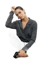 trendyol-sweter-damski-szary-melanz-z-kolnierzykiem-i-guzikami-m-5ea