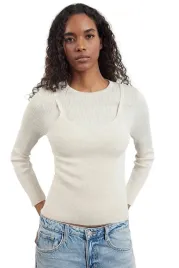 trendyol-sweter-damski-bezowy-dopasowany-z-dekoltem-serek-s-5ea