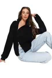trendyol-sweter-damski-bezowy-azurowy-z-dlugim-rekawem-m-5ea