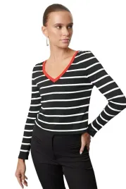 trendyol-sweter-damski-w-paski-z-czerwonym-dekoltem-v-m-5ea