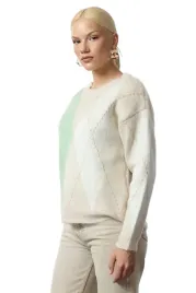 trendyol-sweter-damski-wzor-romby-dlugi-rekaw-bezowy-zielony-s-5ea