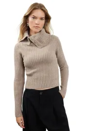 trendyol-bezowy-dopasowany-sweter-z-golfem-z-guzikami-m-5ea