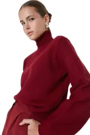 trendyol-sweter-damski-golf-dopasowany-gladki-bordowy-l-5ea