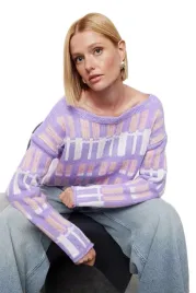 trendyol-sweter-damski-fioletowy-w-paski-z-dekoltem-lodka-m-5ea