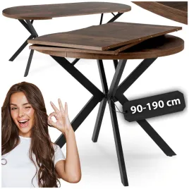 stol-rozkladany-okragly-kuchenny-do-salonu-rustykalny-loft-lugo-90-190-cm