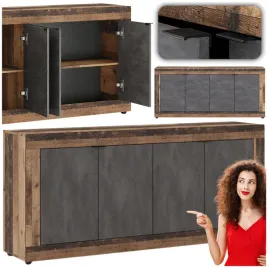 komoda-z-szufladami-do-salonu-przedpokoju-ciemny-dab-grafit-blago-120-cm