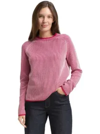 tom-tailor-sweter-damski-w-paski-z-bawelny-z-okraglym-dekoltem-s-7aa