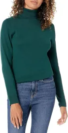 amazon-essentials-sweter-damski-z-golfem-gladki-zielony-3xl-2fa