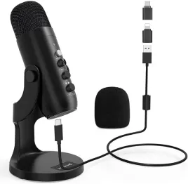 zealsound-k66-mikrofon-usb-pojemnosciowy-czarny-streaming-podcast