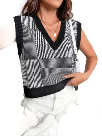 czarno-bialy-sweter-bez-rekawow-w-geometryczny-wzor-xl-1la