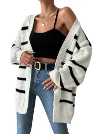 sweter-damski-kardigan-w-paski-luzny-bezowo-czarny-s-1la