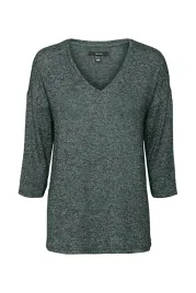 sweter-damski-melanzowy-z-dekoltem-v-rekaw-3-4-s-5ga