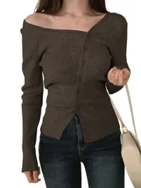 shein-brazowy-sweter-dopasowany-z-odwaznym-dekoltem-s-1la