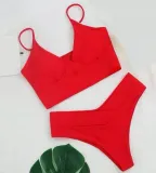 shein-stroj-dwuczesciowy-czerwony-basic-l-lfm-stan-nowy