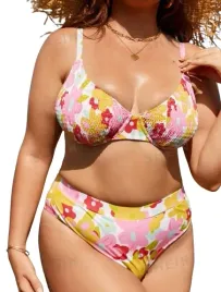 plus-size-stroj-damski-dwuczesciowy-kwiaty-46-ldc