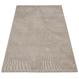 dywan-do-salonu-bezowy-boho-dwupoziomowy-efekt-3d-modny-wycinany-120x170cm