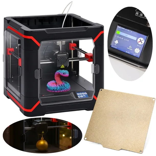 Drukarka 3D 210x210x210mm POLSKIE MENU Podgrzewany Stół Prezent Edukacyjny