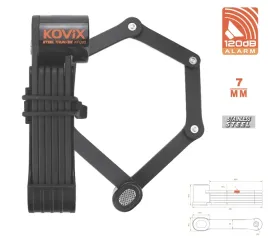zapiecie-rowerowe-skladane-z-alarmem-kovix-fold-80cm-uchwyt-2-klucze