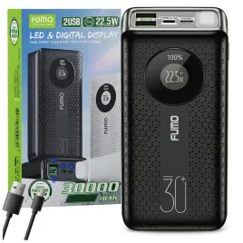 powerbank-fumo-szybkie-ladowanie-30000mah-22-5w-usb-c-usb-a-pd-qc-3-0
