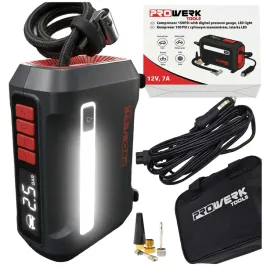 kompresor-samochodowy-sprezarka-120w-12v-led-lcd-prowerk-25l-min-adaptery