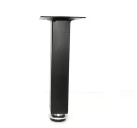 nozka-meblowa-kwadratowa-stopka-150mm-czarny-mat