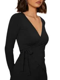 shein-bluzka-wiazana-czarna-z-rekawem-38-v5h