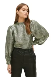oasis-bluzka-damska-zielona-casual-klasyk-42-pgu
