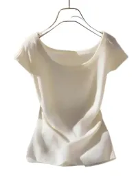 shein-ecru-bluzka-odkryte-ramiona-krotki-rekaw-gladka-36-1ka
