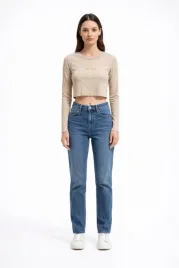 pepe-jeans-bezowa-bluzka-damska-krotka-z-dlugim-rekawem-s-awa