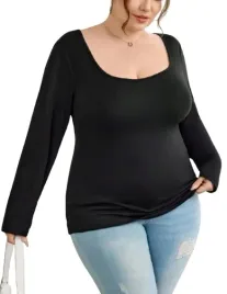 shein-czarna-bluzka-plus-size-dlugi-rekaw-kwadratowy-dekolt-56-58-1ka