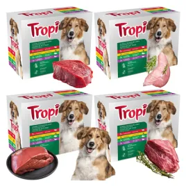 karma-mokra-dla-psa-mix-4-smakow-saszetki-40x-100g-zestaw-4-kg-tropi