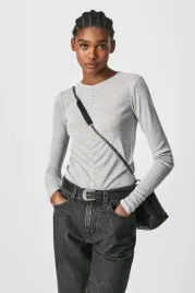pepe-jeans-szara-bluzka-z-dlugim-rekawem-i-marszczeniem-s-xta
