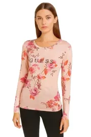 guess-rozowa-bluzka-dopasowana-z-kwiatowym-nadrukiem-i-cekinami-l-gga