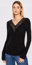 pieces-bluzka-czarna-gladka-z-koronka-basic-l-2fa