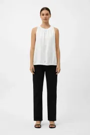 massimo-dutti-biala-bluzka-len-z-gumka-przy-dekolcie-m-fta