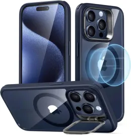 esr-hybrid-case-etui-magsafe-do-iphone-15-pro-stojak-tytan-blekitny